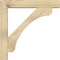 Ekena Millwork Legacy Block Rough Sawn Bracket w/ Offset Brace, Douglas Fir, 6"W x 32"D x 32"H BKT0604X32X32LEC05RDF - alternate 3
